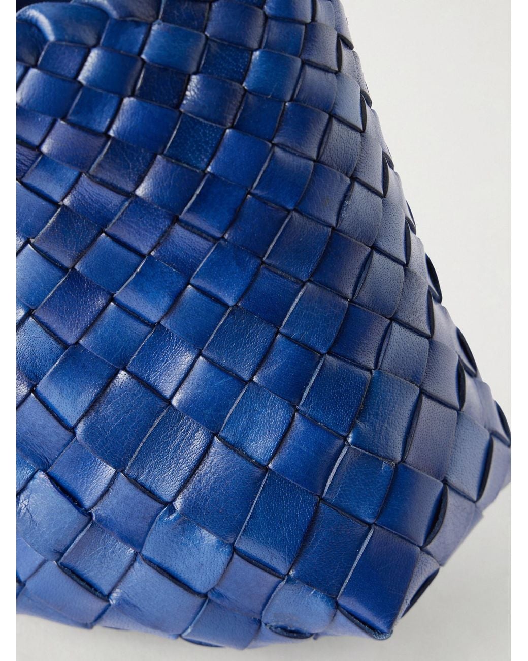Dragon Diffusion Blue Hand-Woven Woven Bag