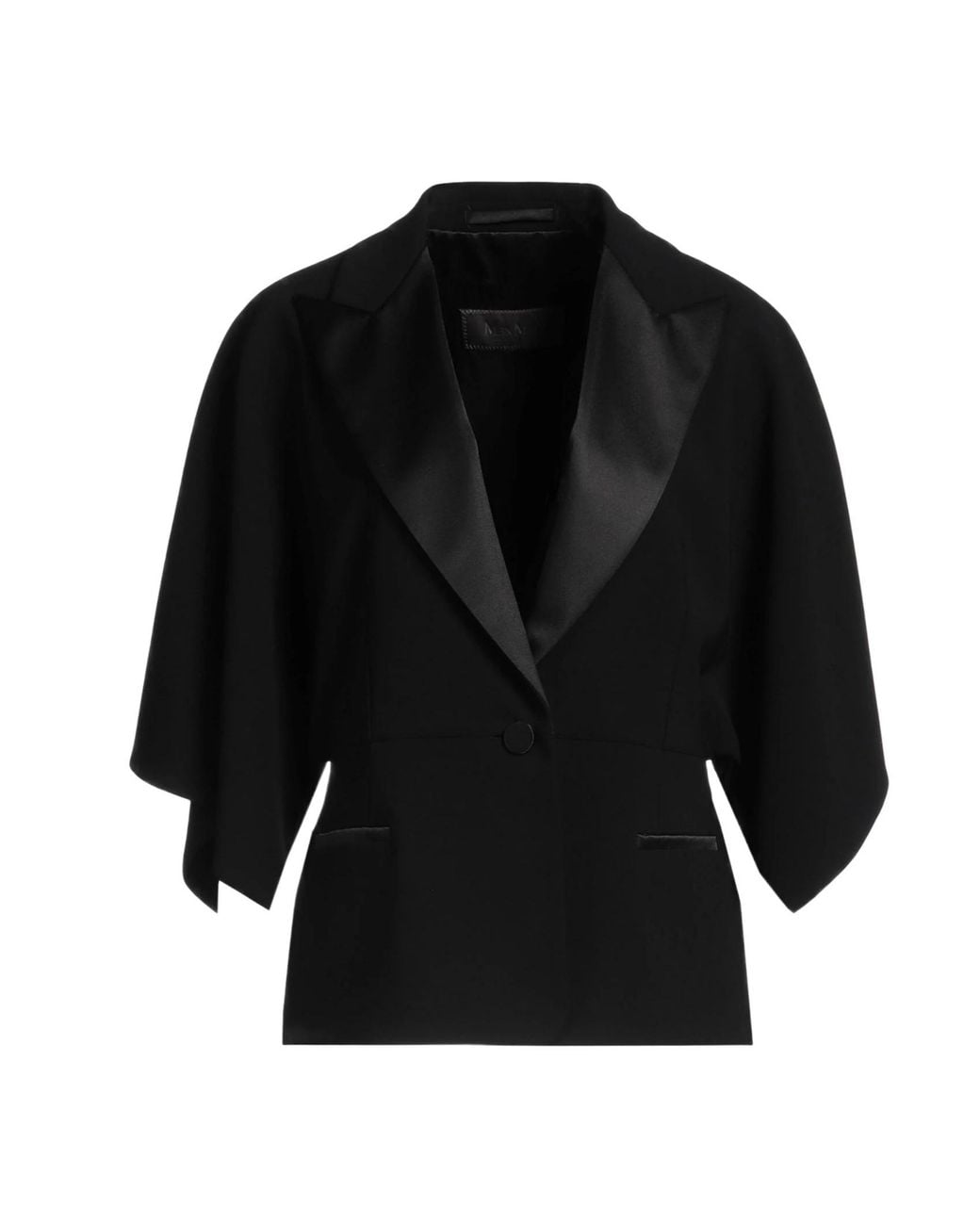 Max Mara Black Single- Blazer