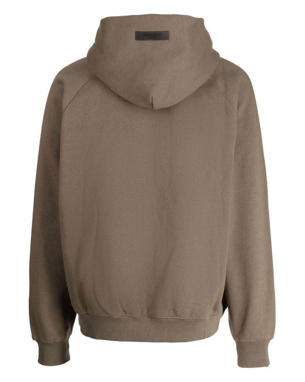 Fear Of God Brown Logo-Print Hoodie for men