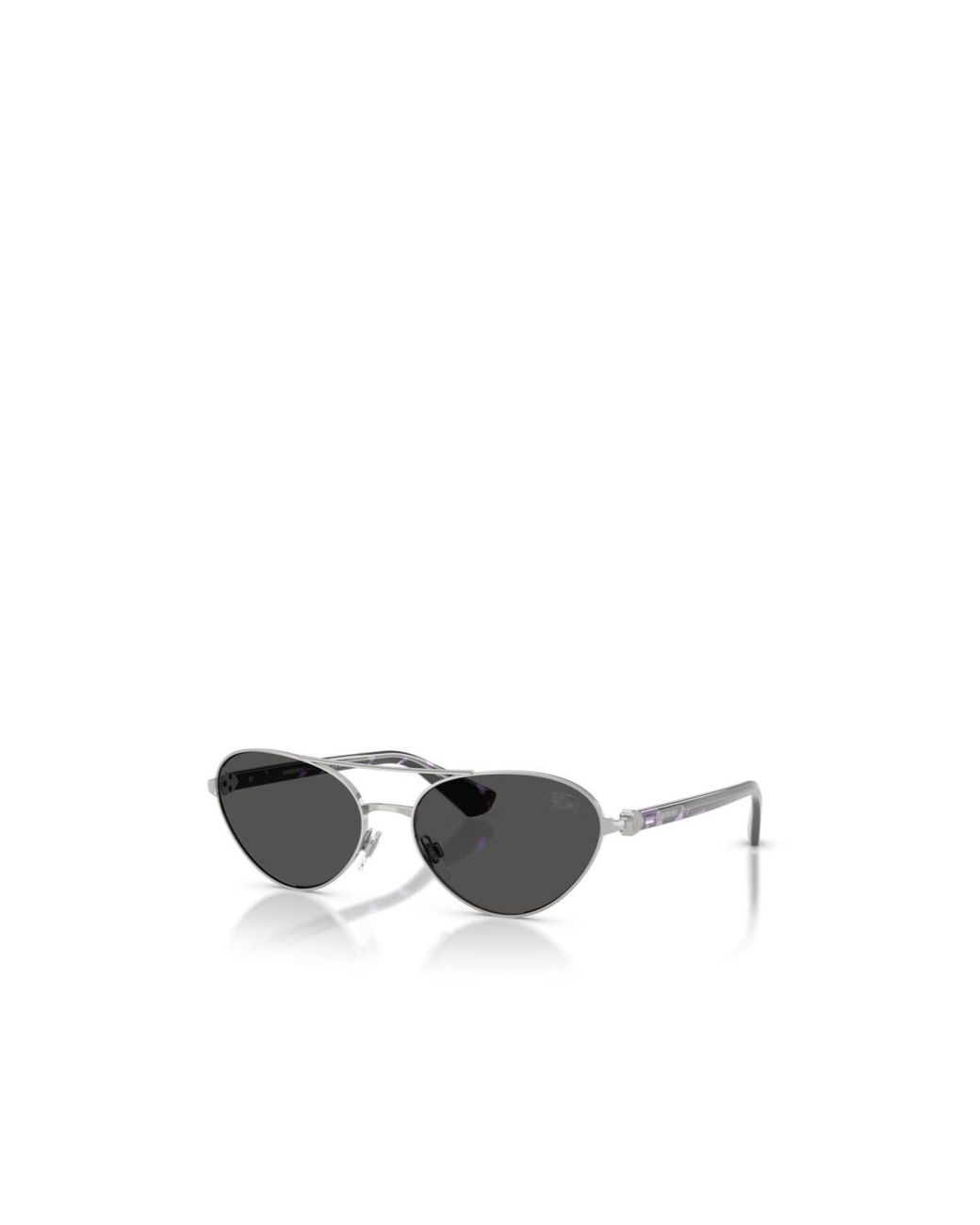 Burberry White Full Frame Sunglasses