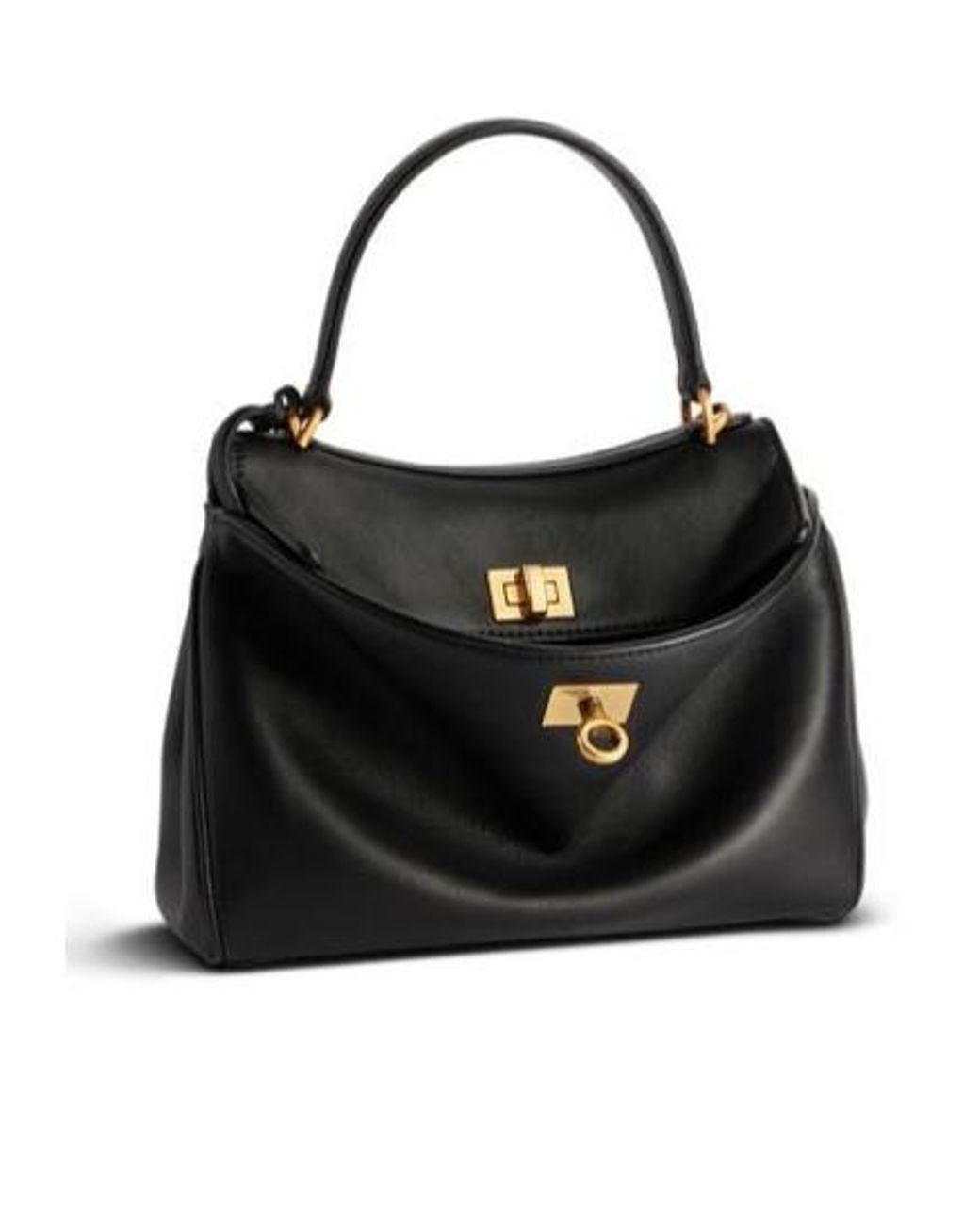 Balenciaga Black Rodeo Mini Top Handle Bag