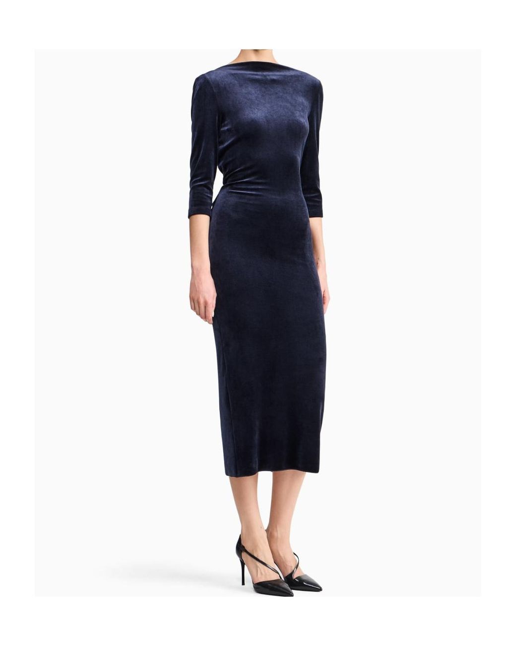 Giorgio Armani Blue Dress