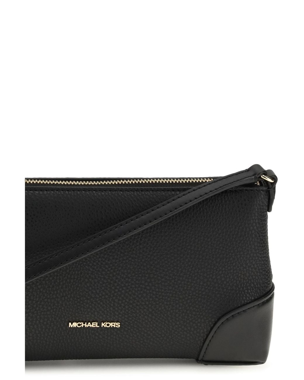 Michael Kors Black Logo-Lettering Small Zipped Crossbody Bag for men