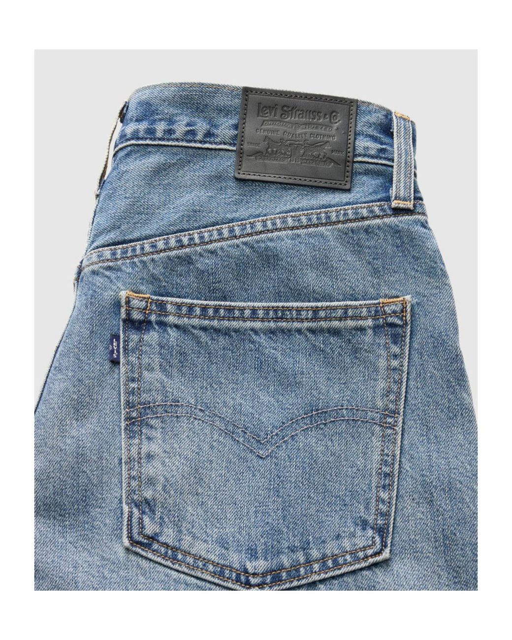 Levi's Blue Drop Barrel Jeans