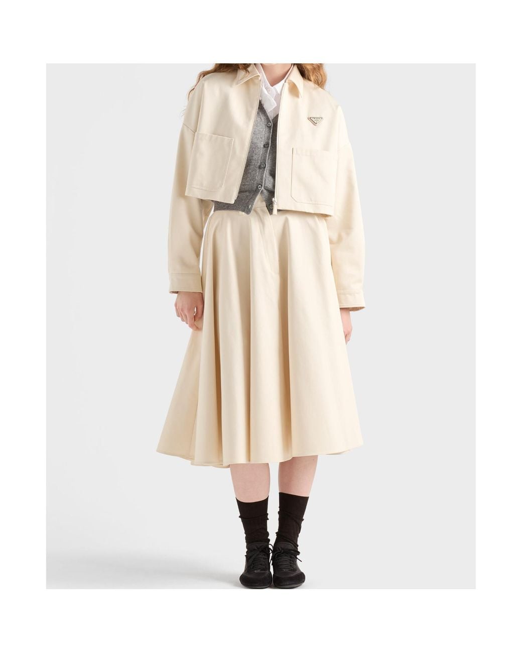 Prada Natural Chino Blouson Jacket