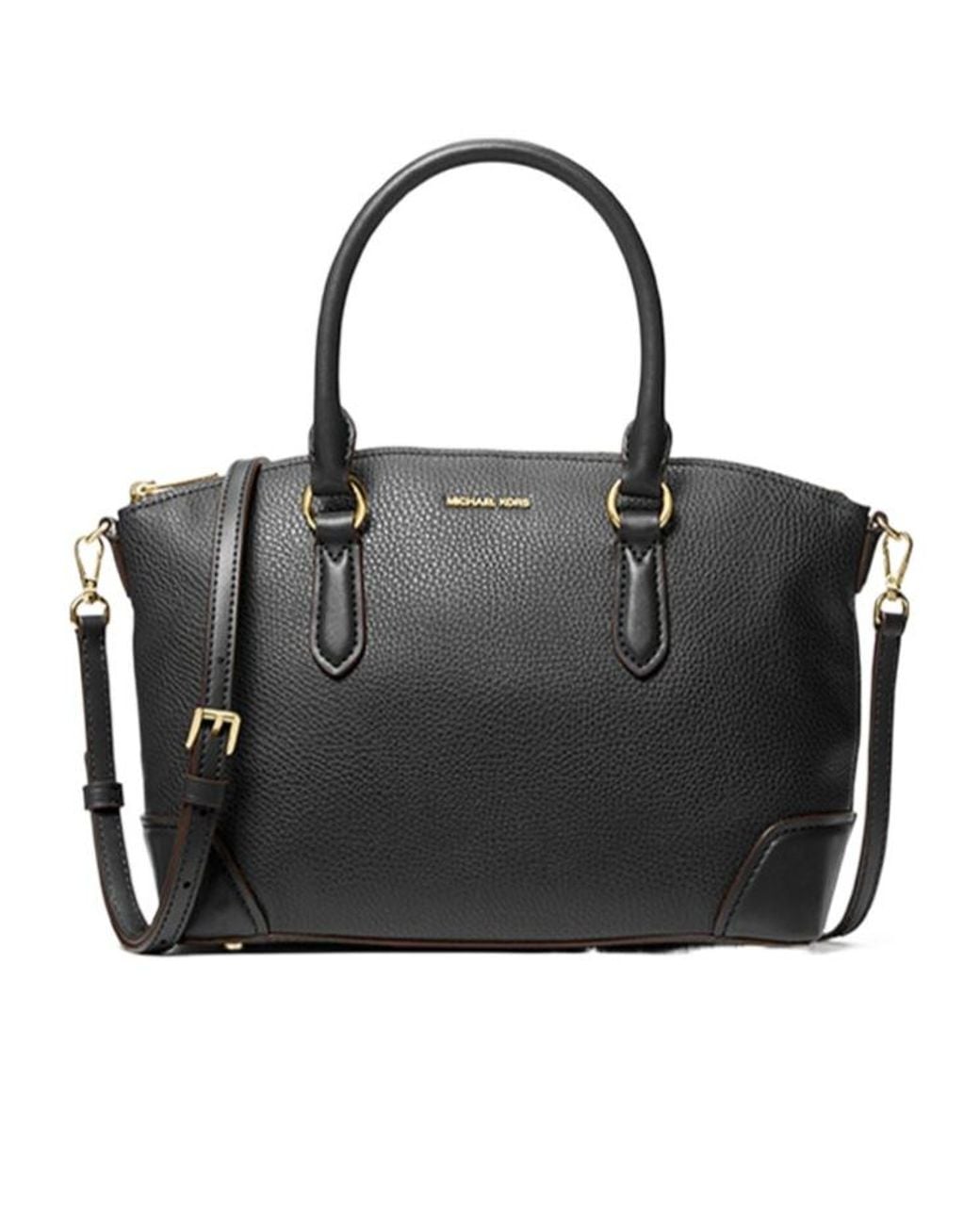 MICHAEL Michael Kors Black Murphy Medium Convertible Satchel
