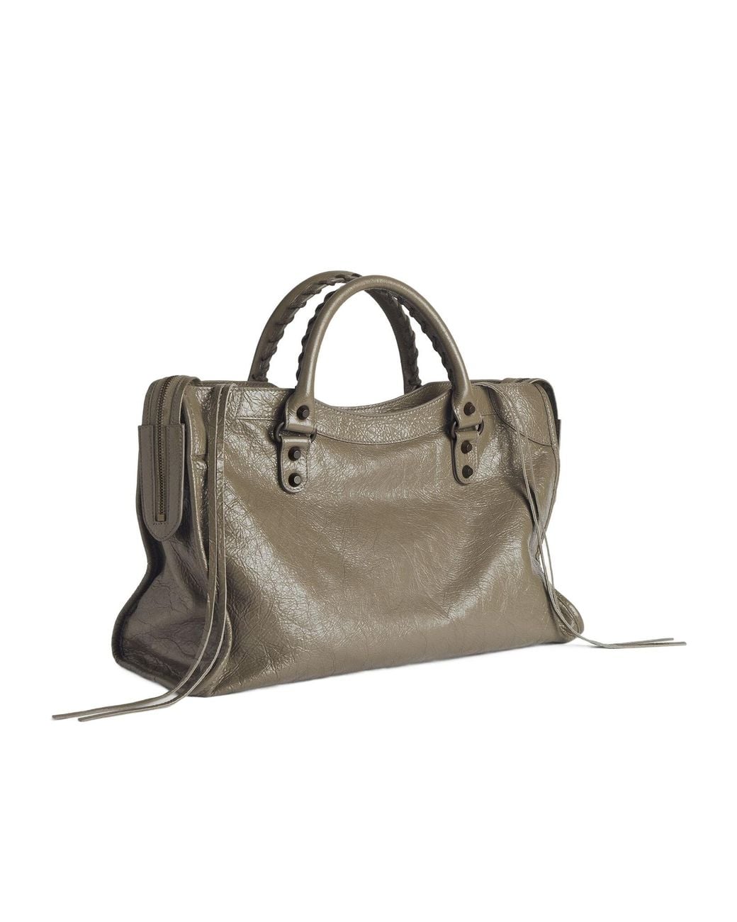 Balenciaga Metallic Le City Medium Tote Bag