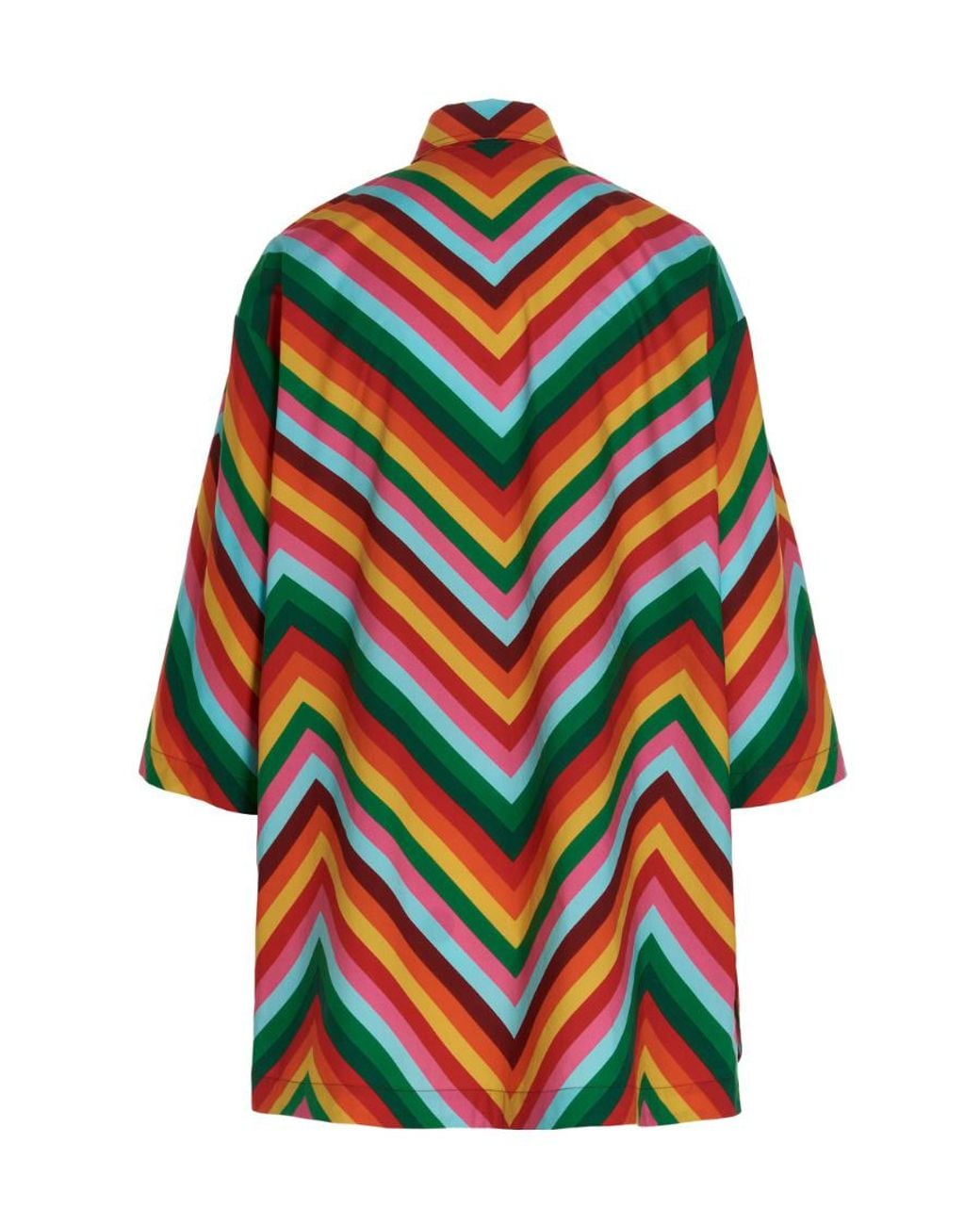 Valentino Multicolor Striped Shirt