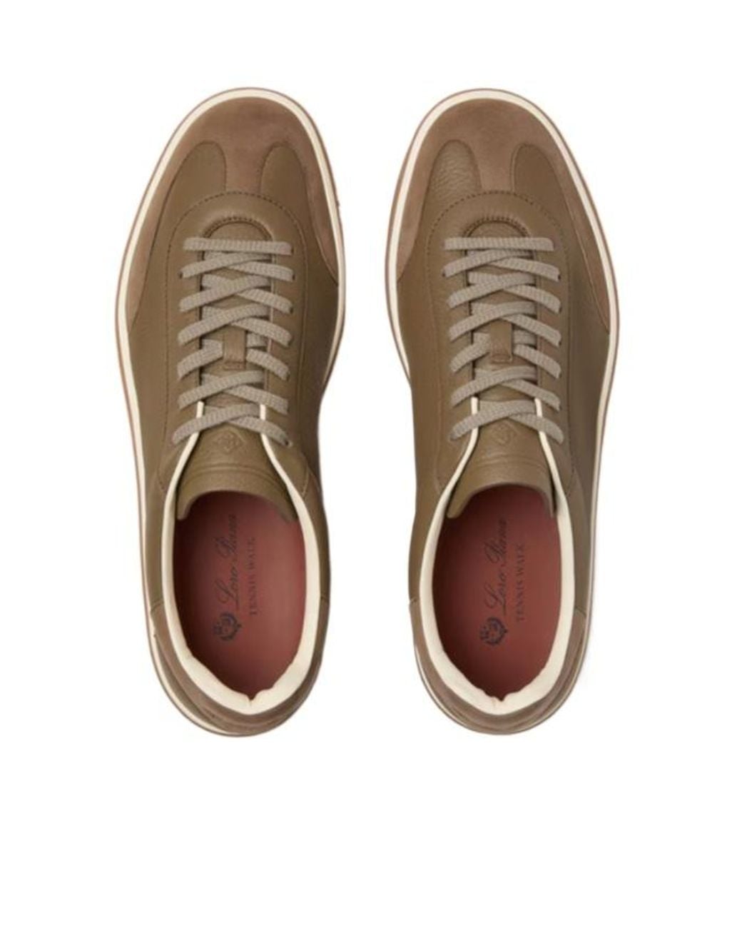 Loro Piana Brown Tennis Walk Sneaker for men