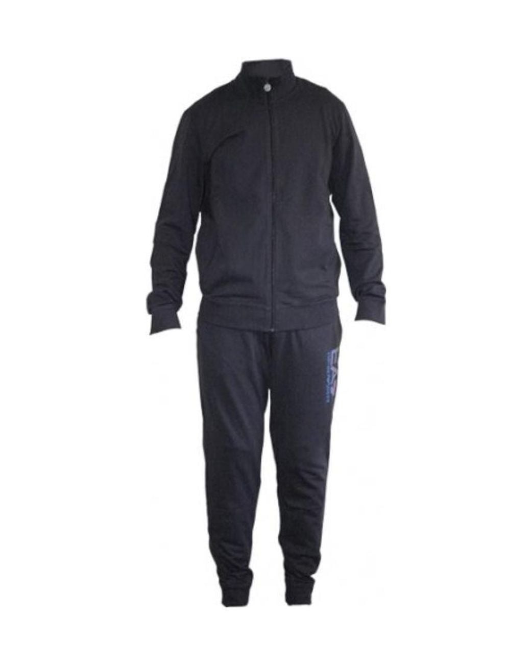 EA7 Blue Logo Printing Two-Piece Set for men