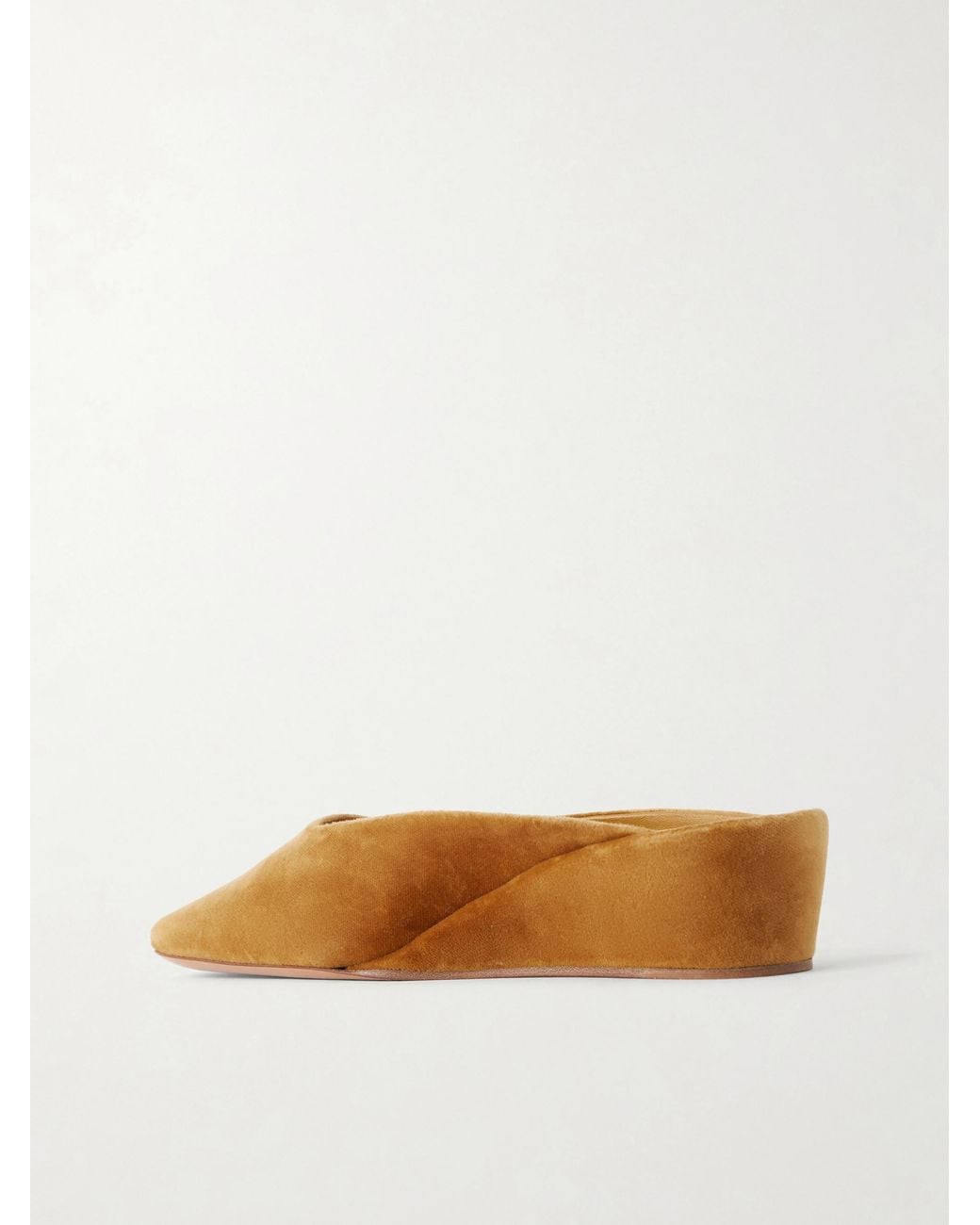 Zimmermann Brown Velvet Mules