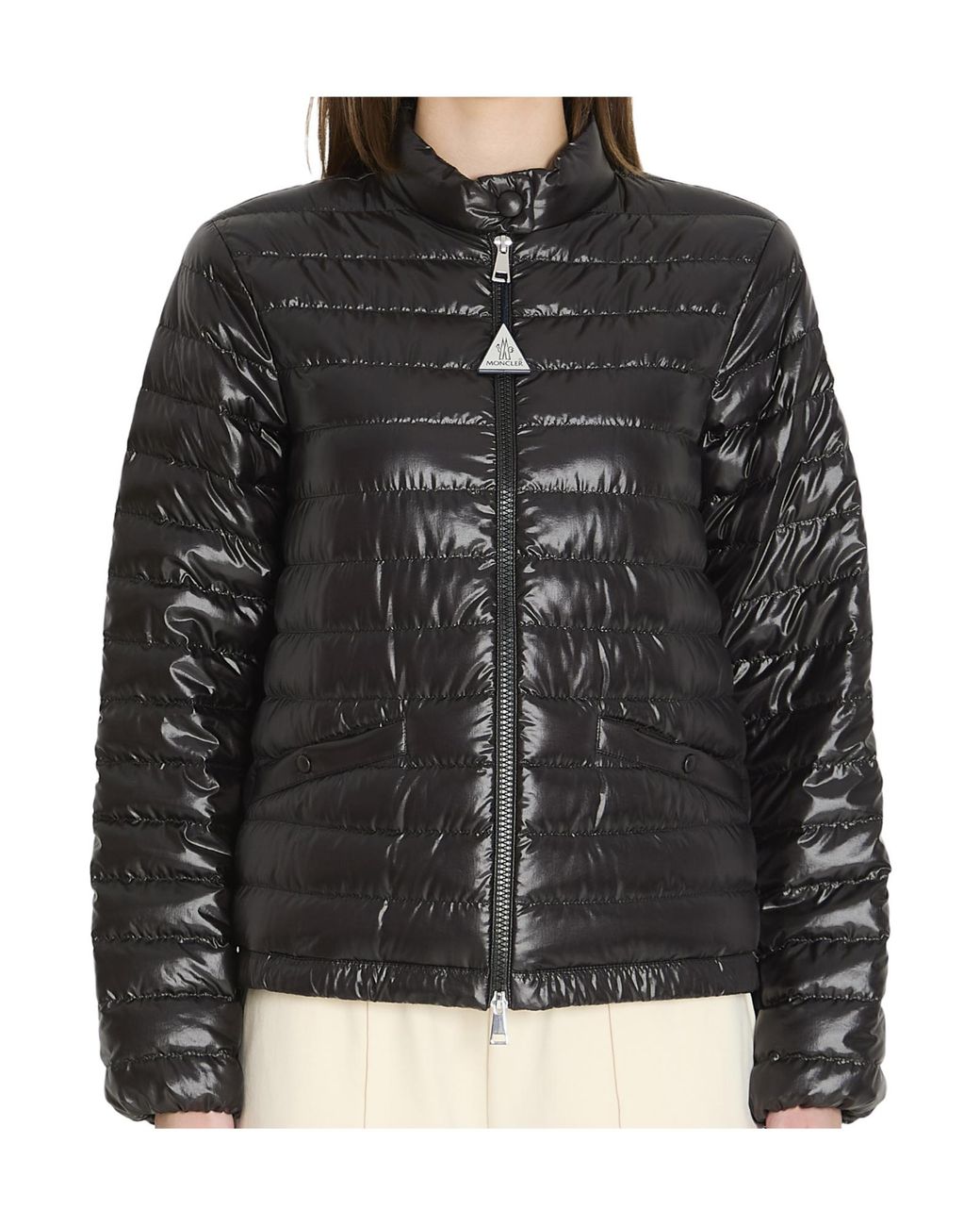 Moncler Black Azalee Short Padded Jacket