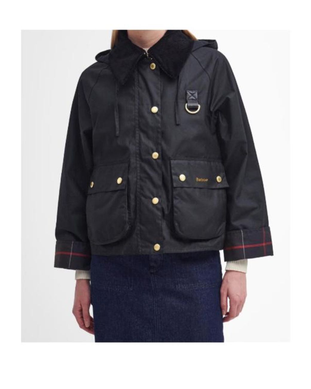 Barbour Blue Long-Sleeved Casual Jacket