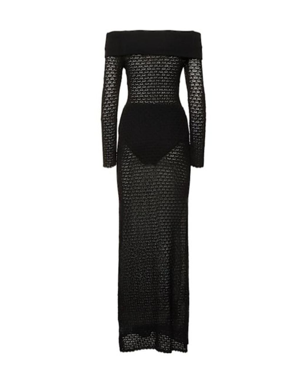 Posse Black Romy Knitted Dress