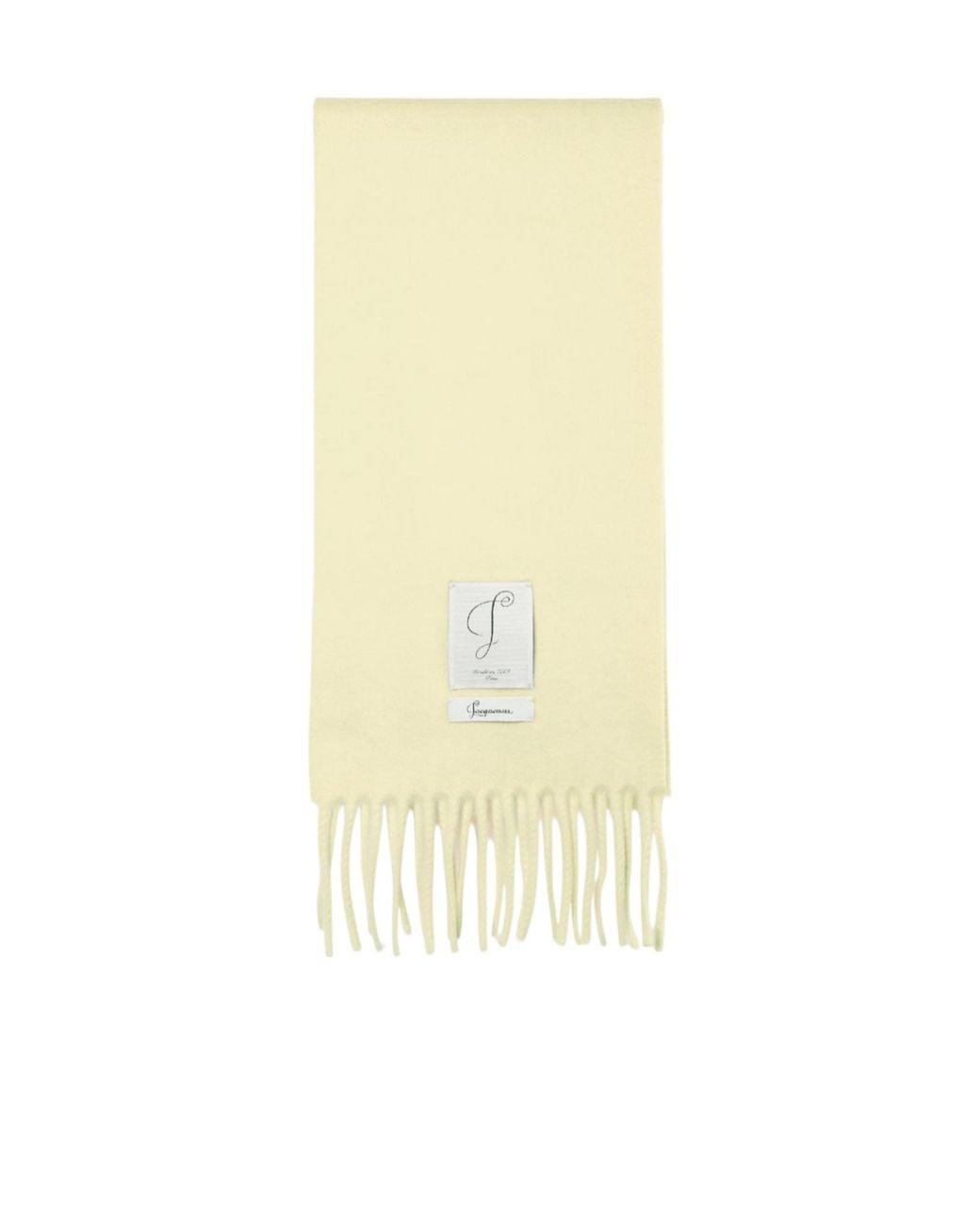 Jacquemus White The Cavallo Scarf