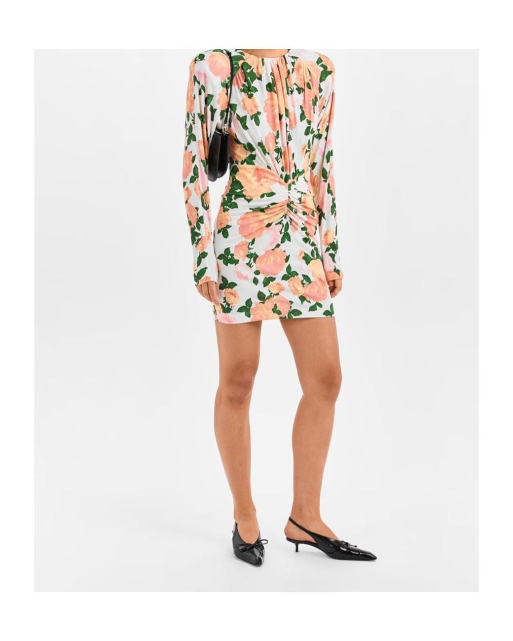 Stella McCartney White Crepe Mini Dress