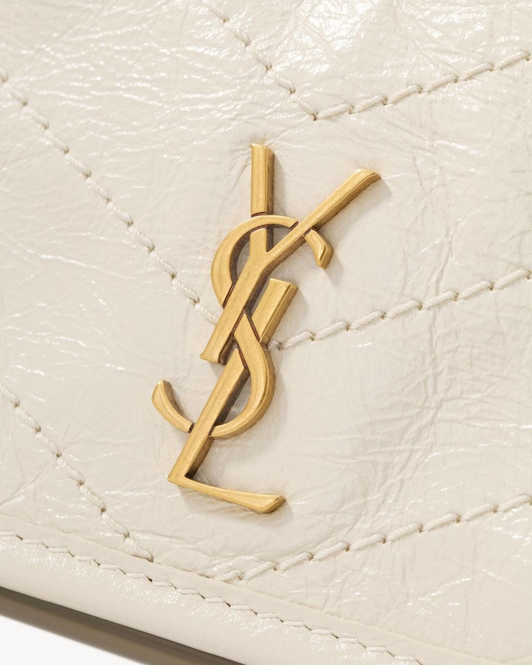 Saint Laurent Natural Niki Chain Pouch