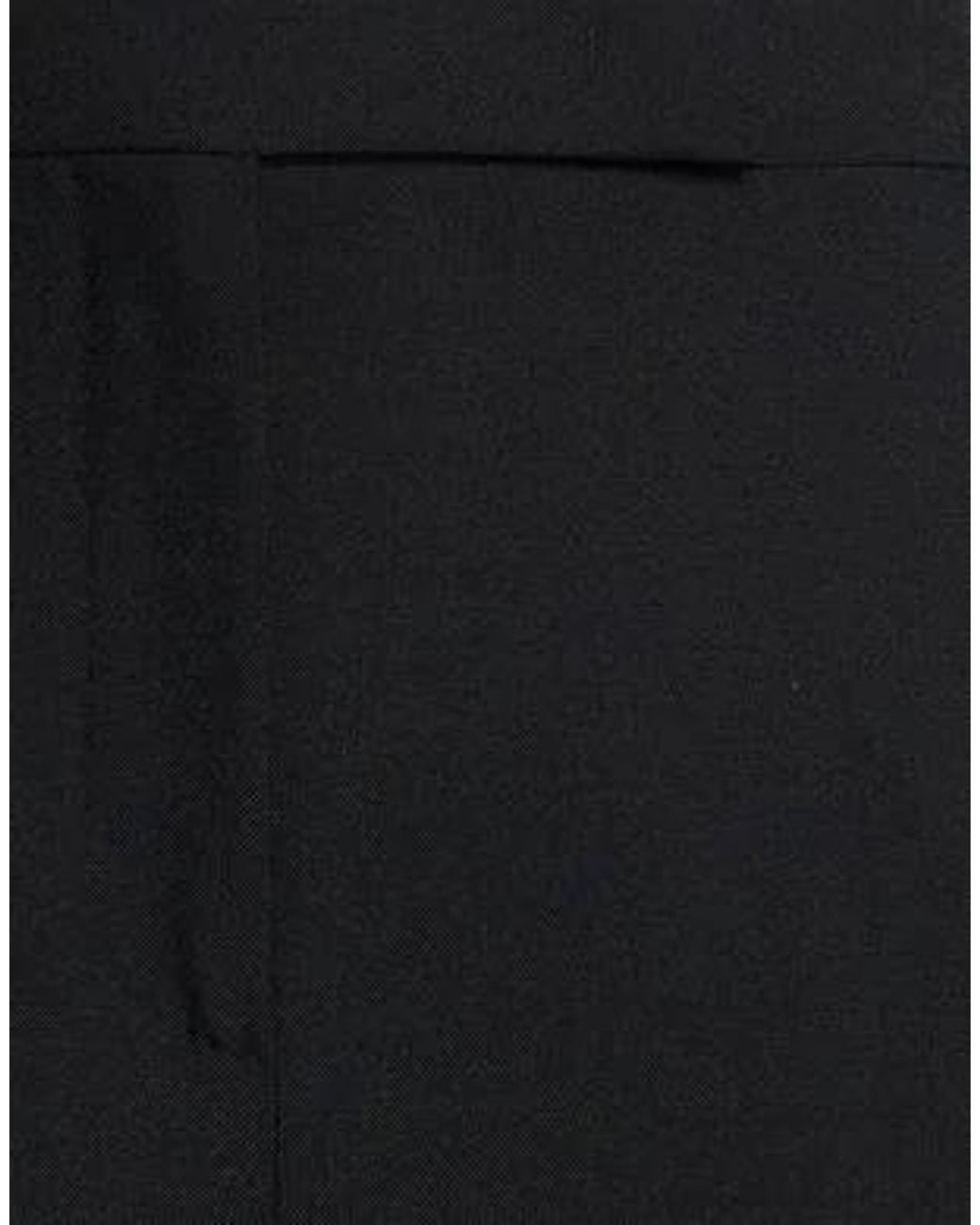 Max Mara Black High-Waisted Slim Tapered Pants