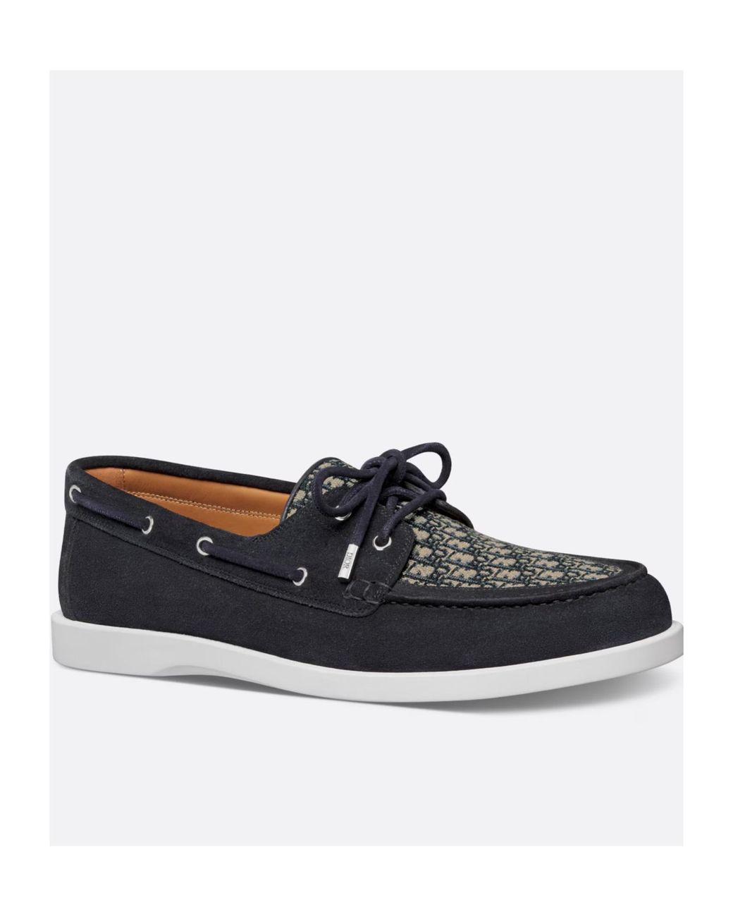 Dior Blue Granville Boat Shoe for men
