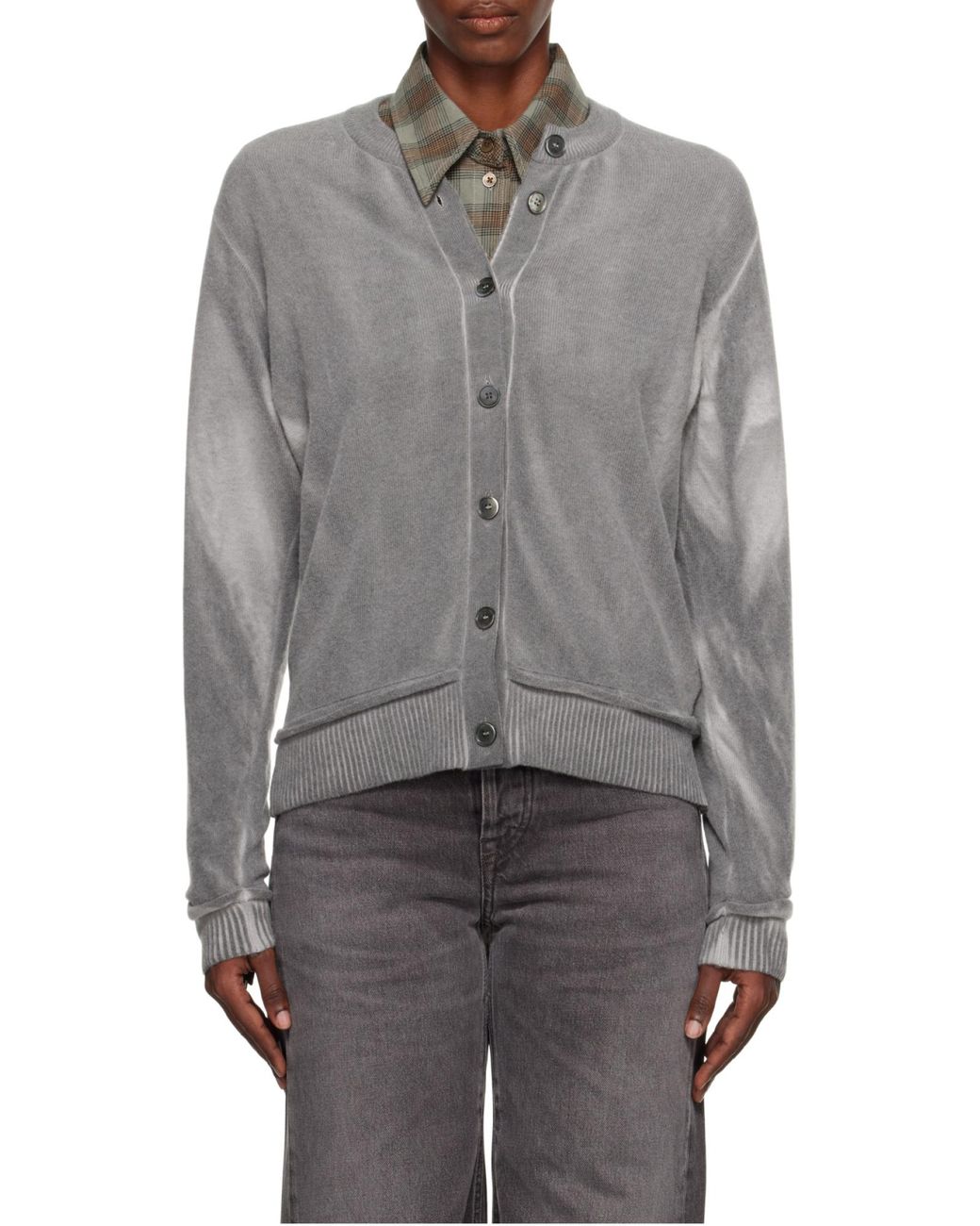 Our Legacy Gray Dual Cardigan