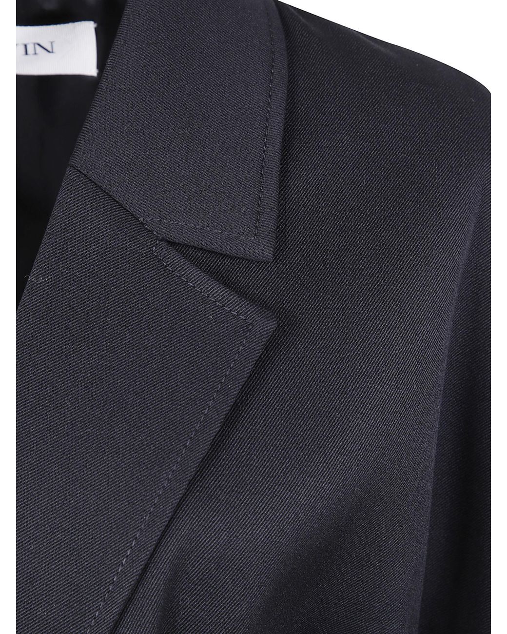 Lanvin Blue Buttoned Blazer