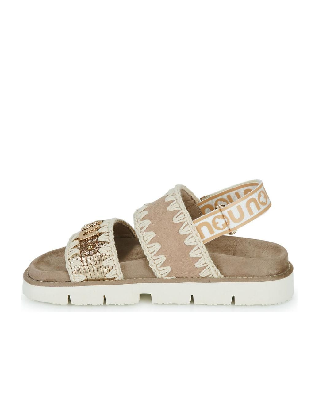 Mou Natural Bio Slingback Sandals