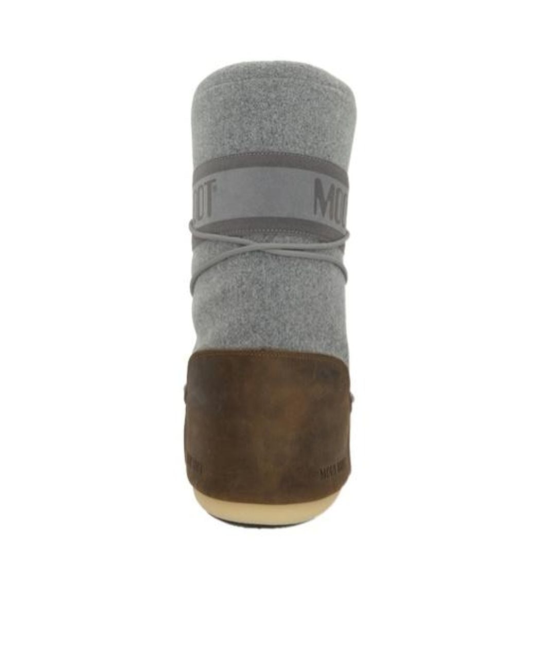 Moon Boot Gray Lace-Up Boots for men