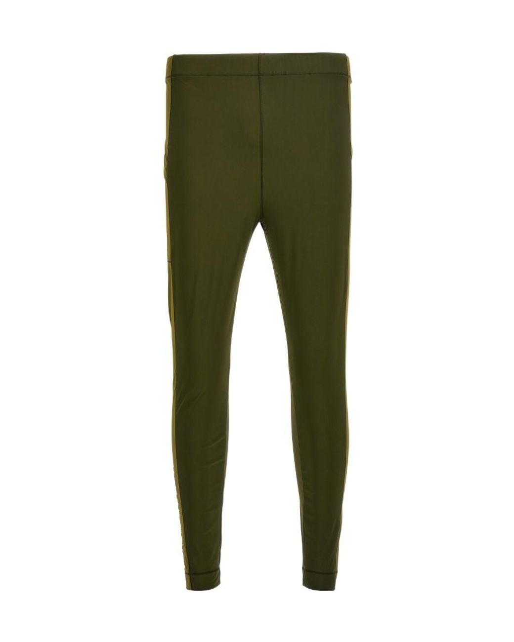 Moncler Green Logo Sweatpants for men