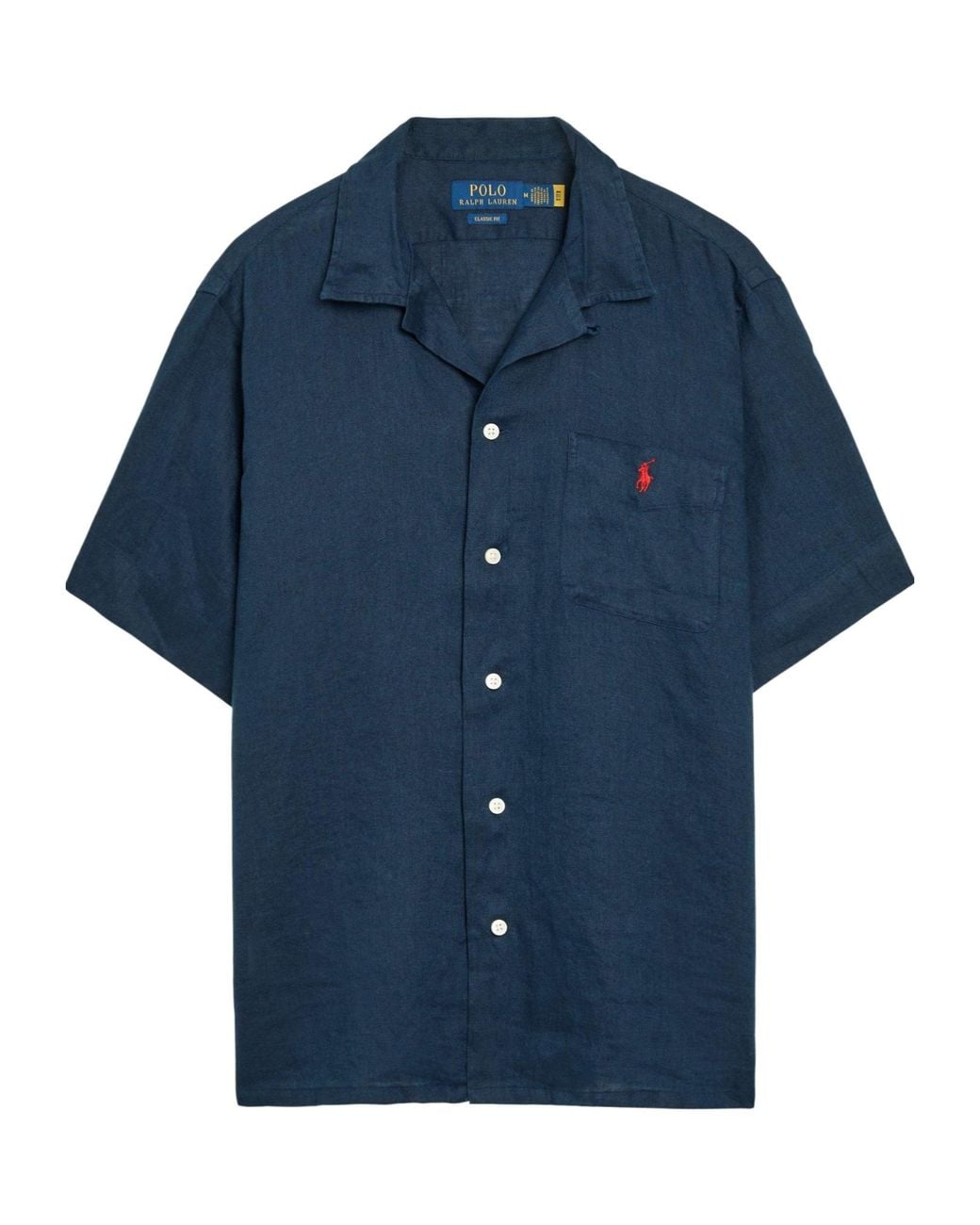 Polo Ralph Lauren Blue Short-Sleeve Relaxed-Fit Shirt for men