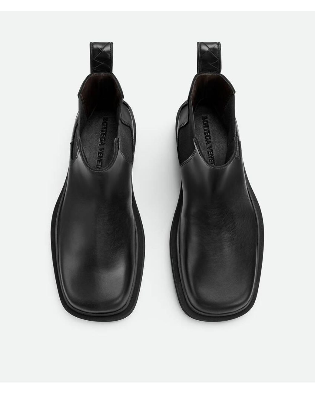 Bottega Veneta Black Ben Chelsea Boots