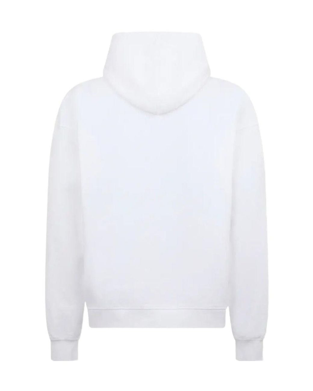 DSquared² White Logo Printed Sweatshirt for men