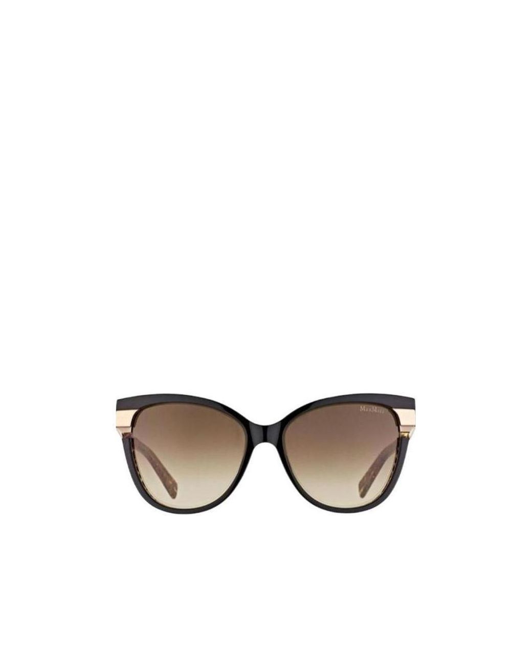 Max Mara Metallic Round Sunglasses