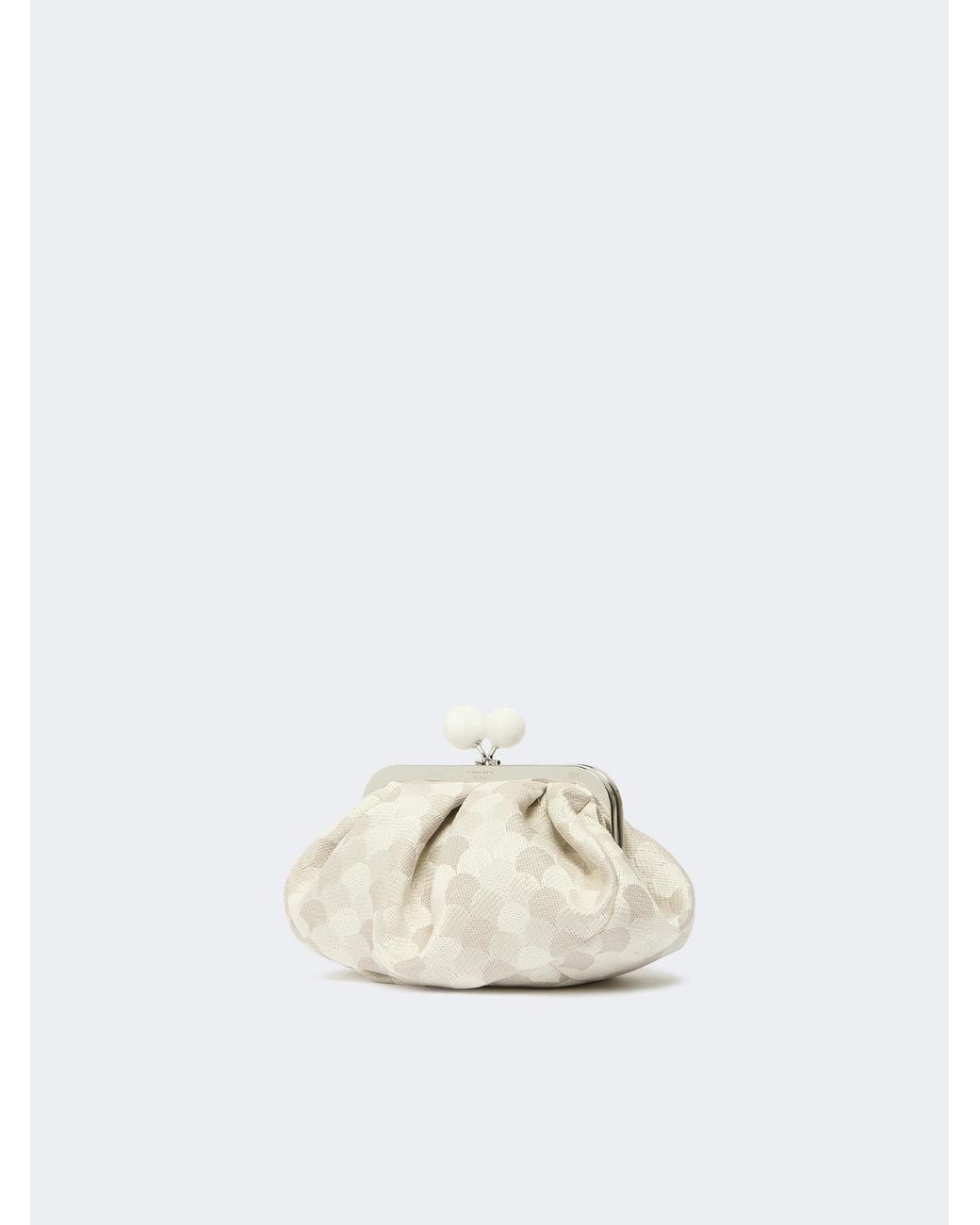 Weekend by Maxmara White Pasticcino Jacquard-Knit Shoulder Bag