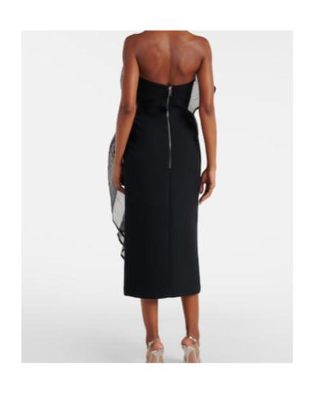 Maticevski Black De La Cruz Cocktail Dress