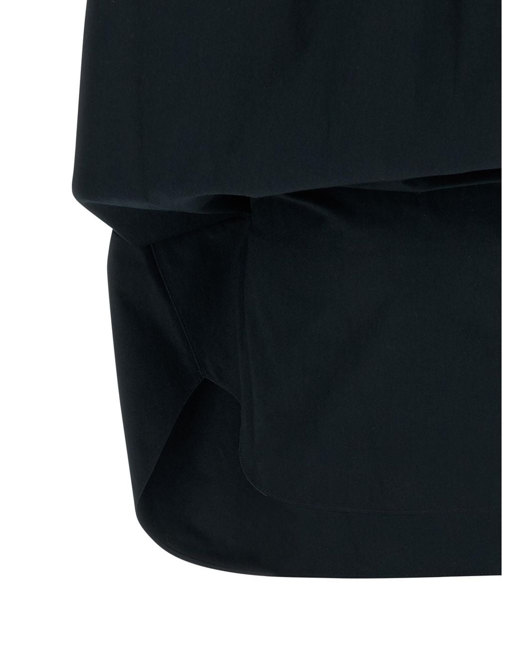 Jacquemus Blue Ruched Detail Crewneck Dress