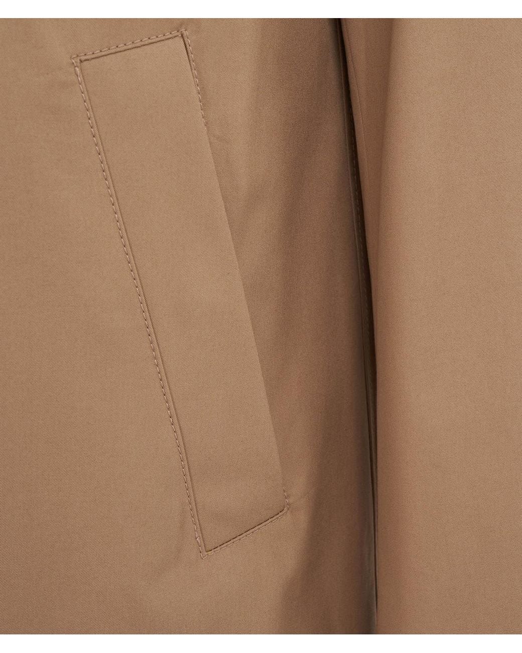 Herno Natural Button-Up Long Coat for men