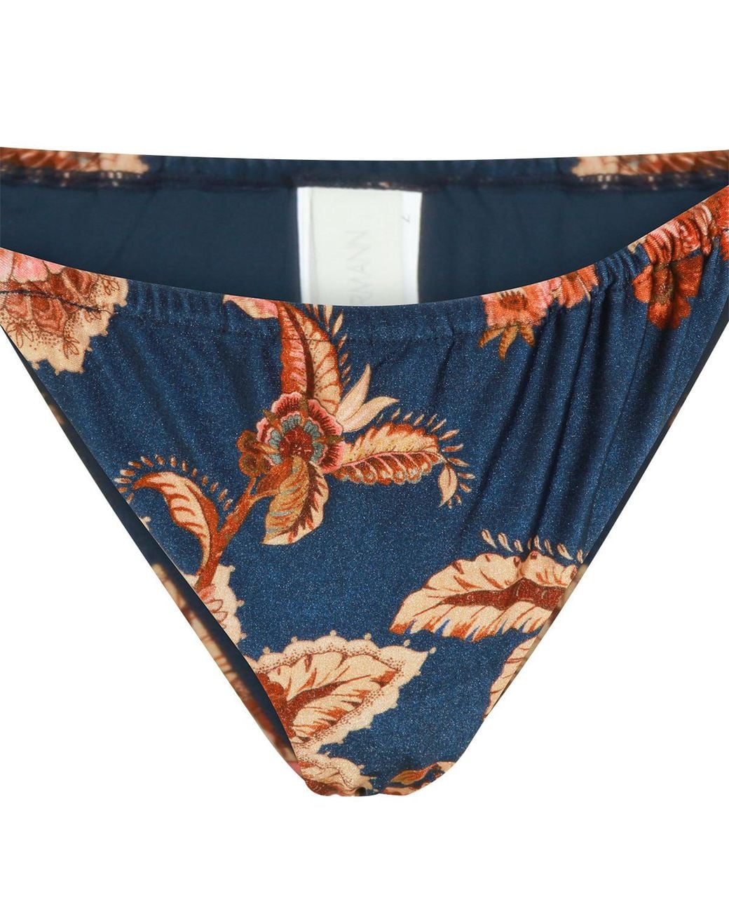 Zimmermann White Aster Spliced Tri Bikini