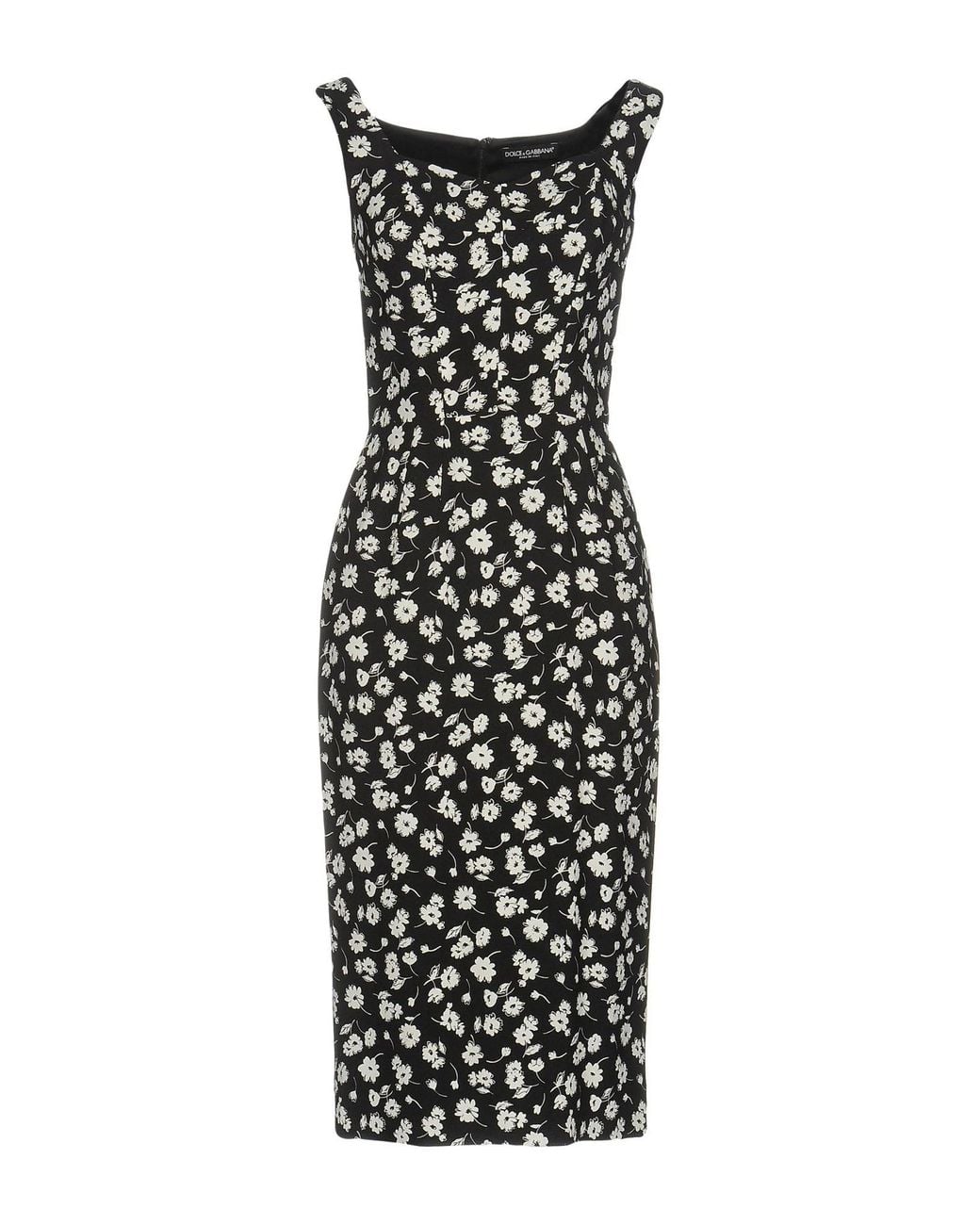 Dolce & Gabbana Black Midi Dresses