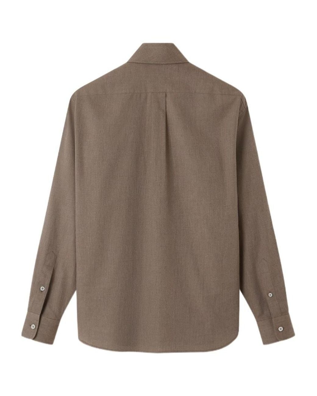 Loro Piana Brown Elia Shirt for men