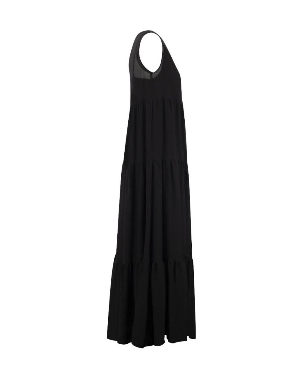 Max Mara Black Sleeveless Dress
