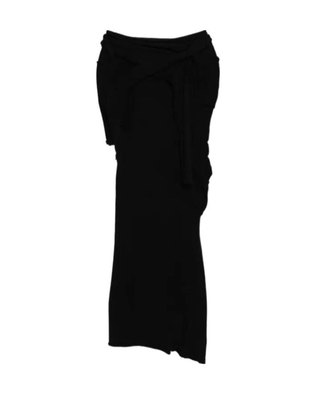 OTTOLINGER Black Lounge Drape Skirt