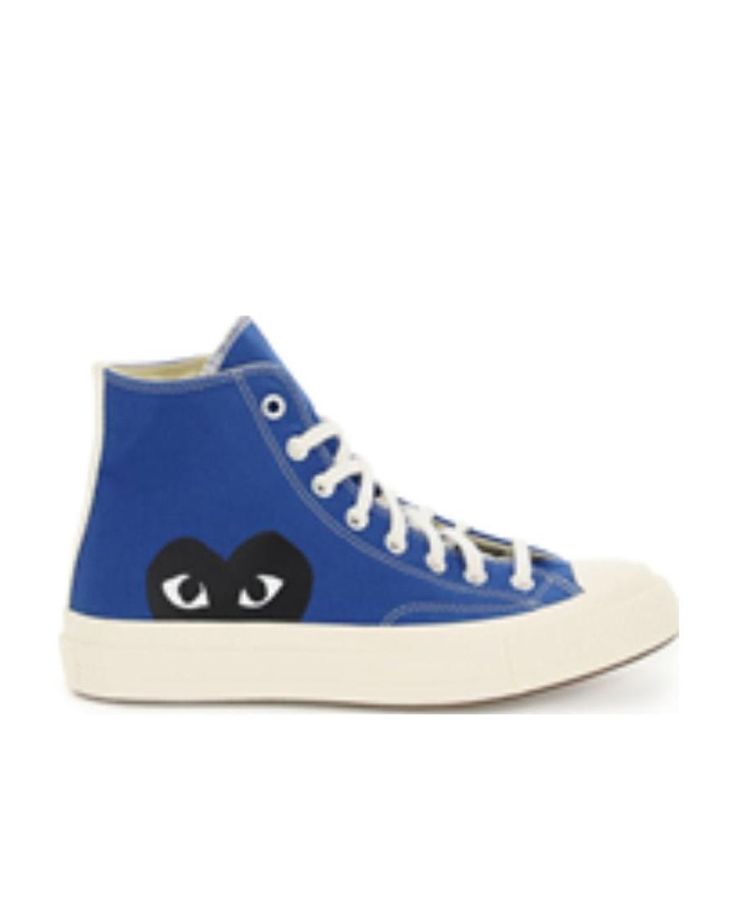 COMME DES GARÇONS PLAY Blue X Converse All Star High-Top Sneakers for men