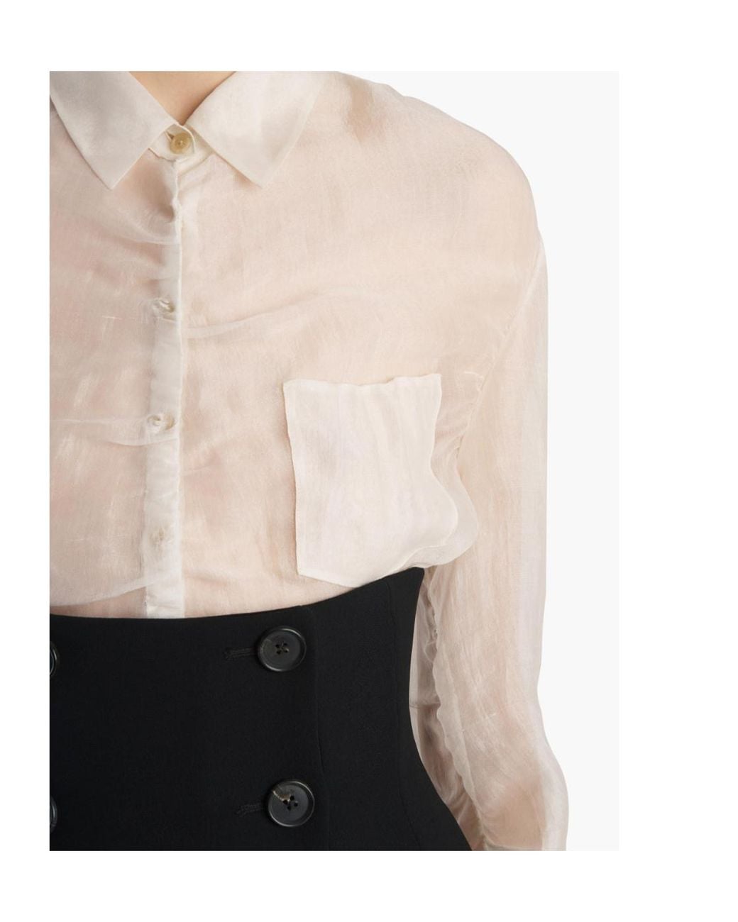 Khaite White Allie Top