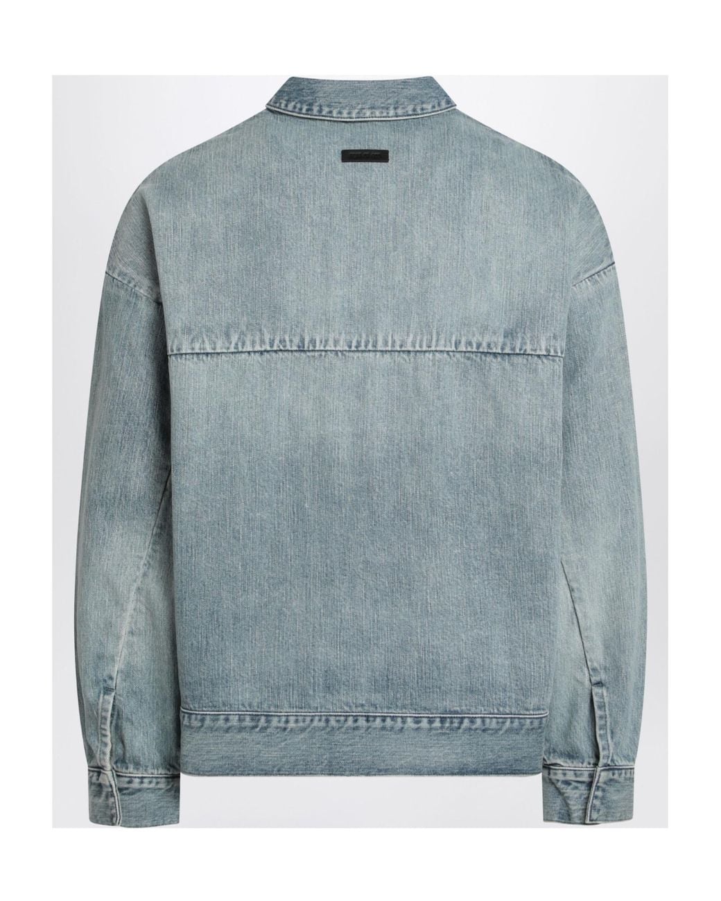 Fear Of God Blue Denim Trucker Jacket for men