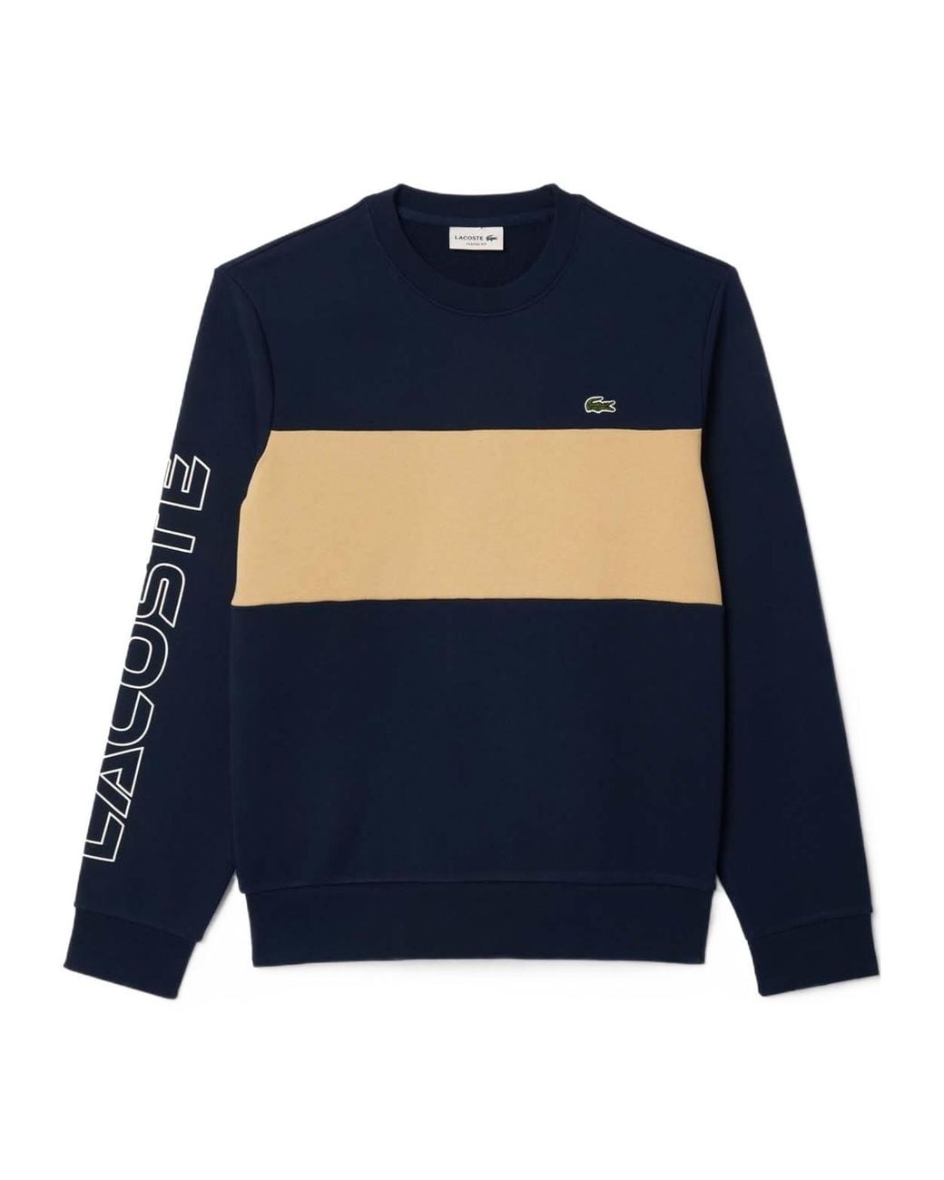 Lacoste Blue Classic Versatile Longsleeve Top for men