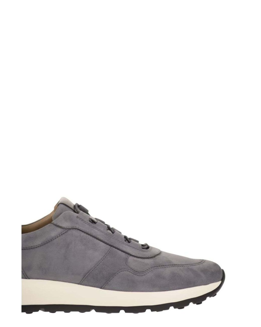 Tod's Gray Dot Lace-Up Sneakers for men