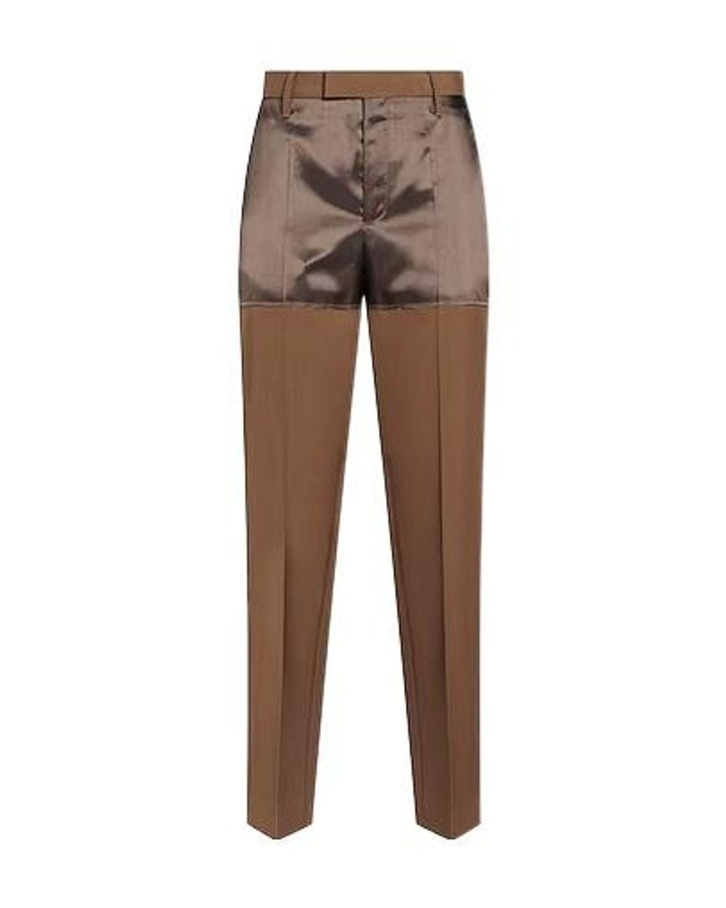 MM6 by Maison Margiela Gray Straightleg Tailored Trousers