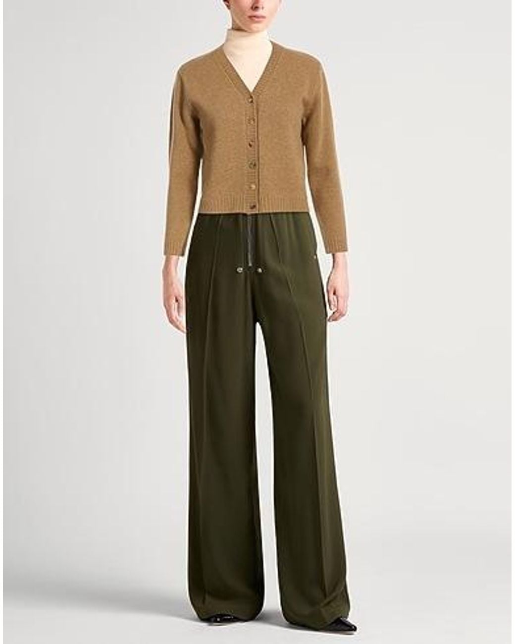 MM6 by Maison Margiela Brown Wool Knitted Sweater