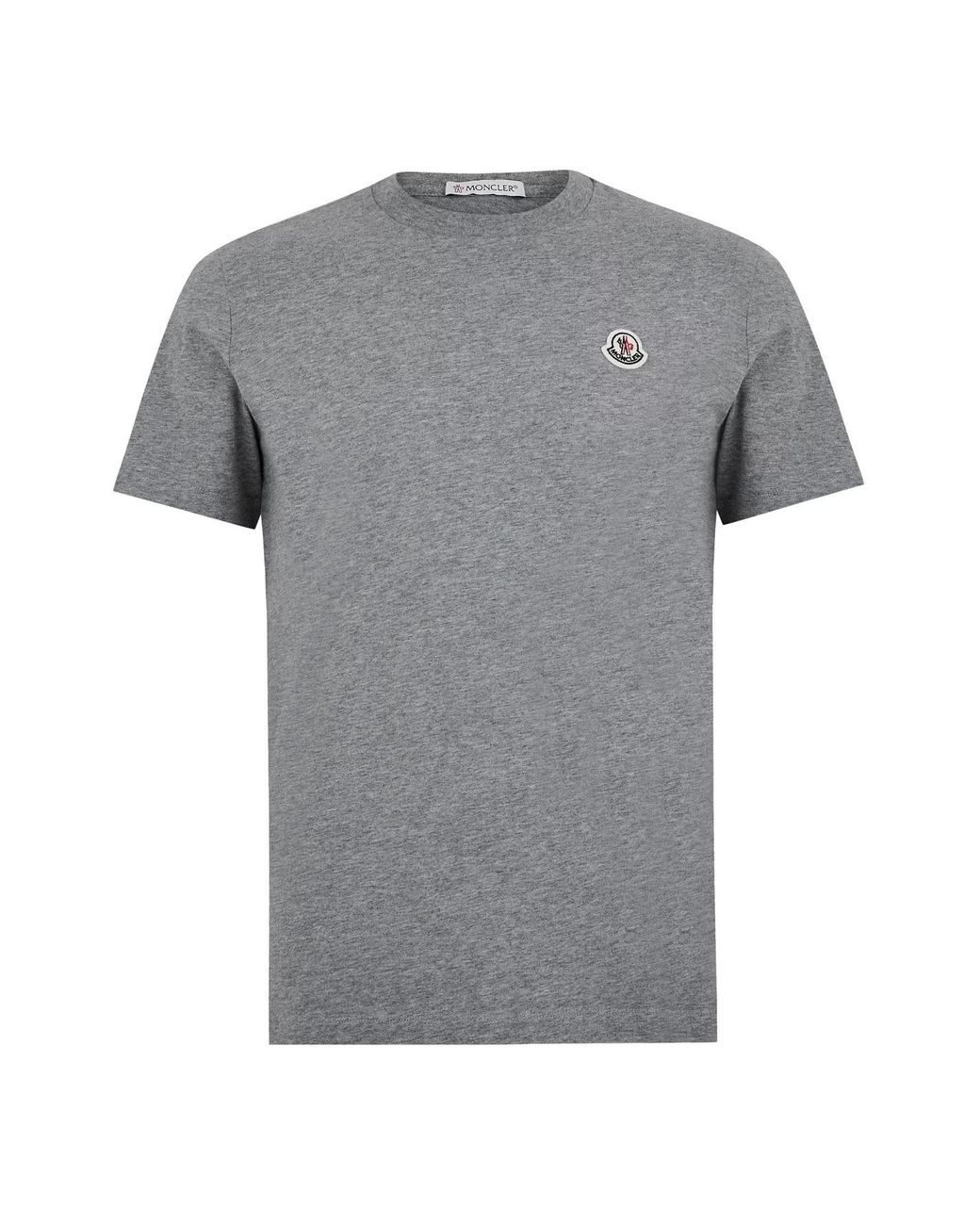 Moncler Gray Logo T-Shirt Three-Pack for men