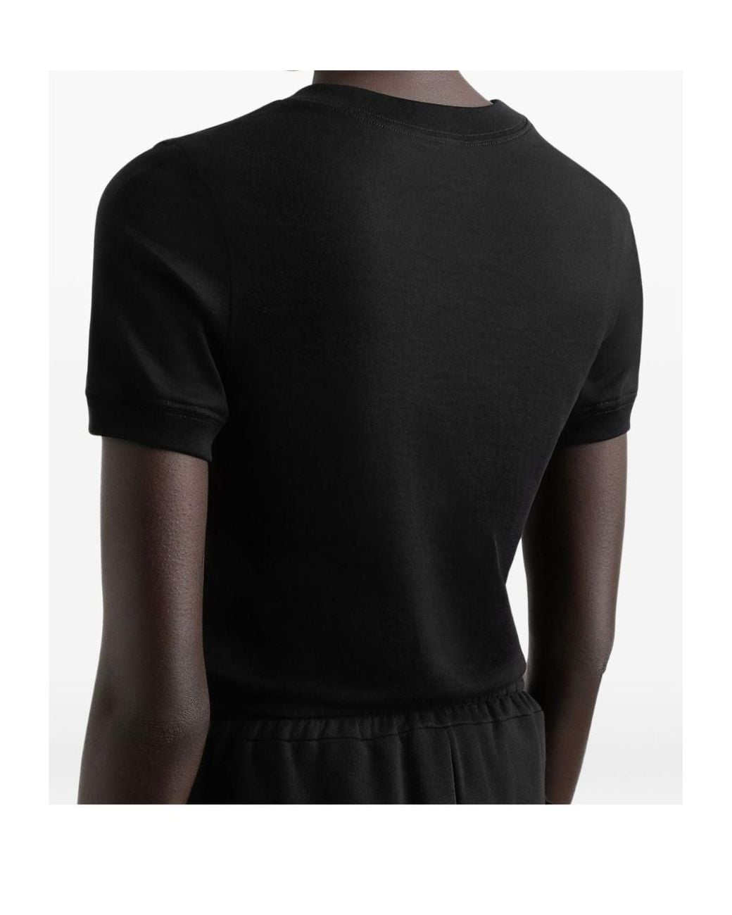 Dolce & Gabbana Black Dolce & Gabbana Cotton T-Shirts